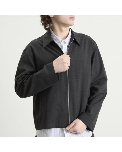 SAGE NATION Black Petrol Jacket for men