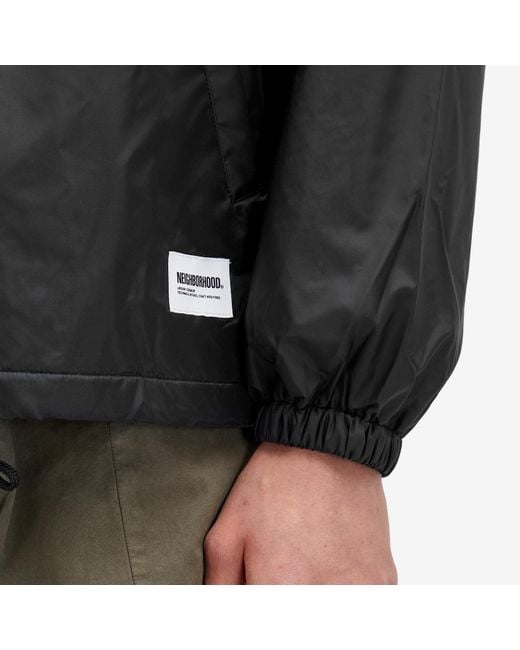 Neighborhood Windbreaker Jacket-1 in Black for Men | Lyst Australia