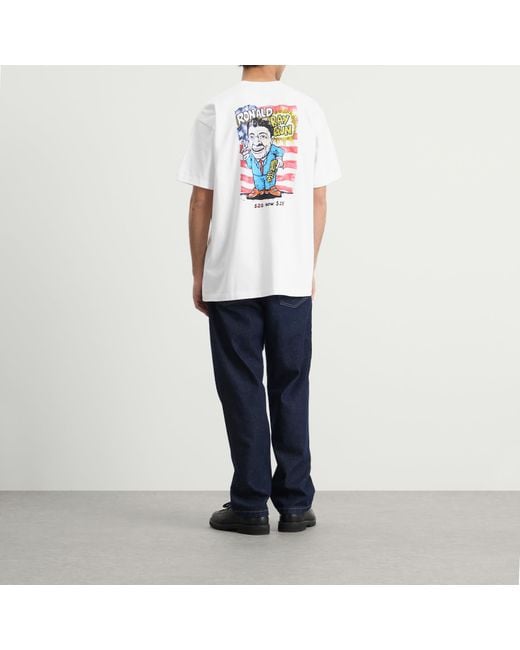 POLAR SKATE White Ray Gun T-Shirt for men