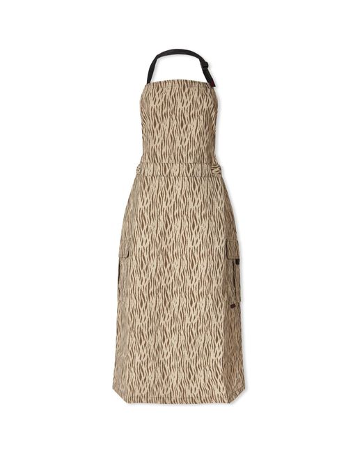 Gramicci Nylon Tussah Apron Midi Dress in Natural Lyst