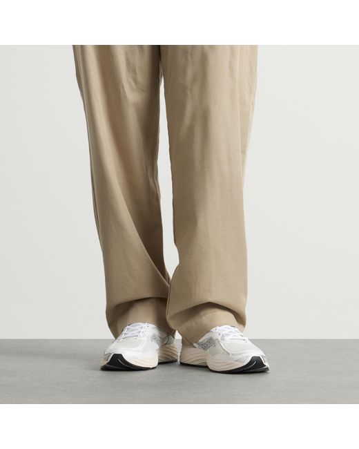 Saucony White Progrid Omni 9 Sneaker for men