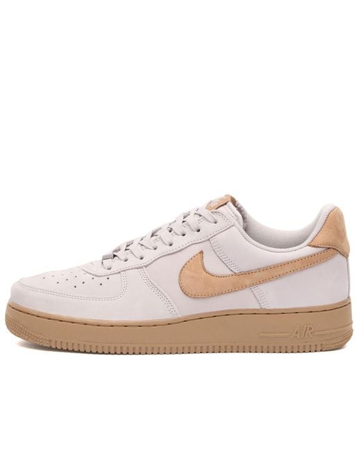 Nike White Air Force 1 Low Retro Prm Qs Sneaker for men