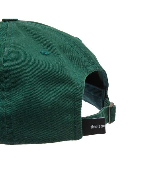 Thisisneverthat Green T-Logo Hat for men