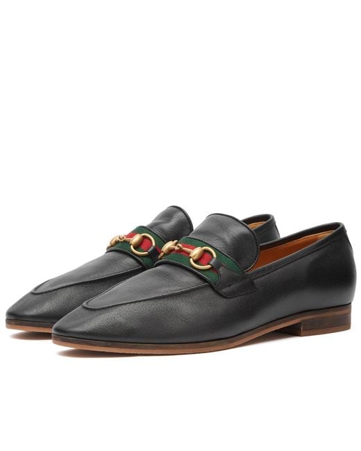 Gucci Black Paride Monogram Loafer for men