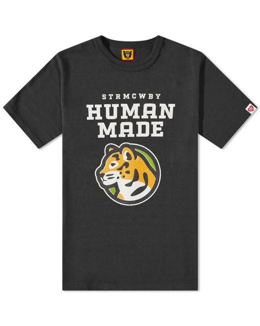 Human Made Black Tiger T-Shirt for men