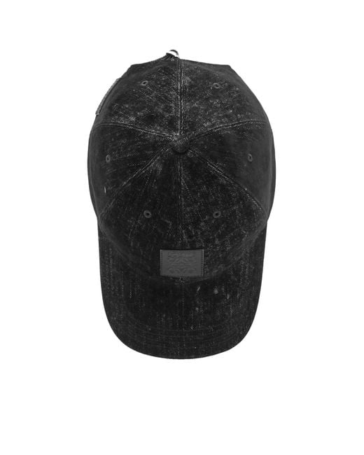 Loewe Black Patch Cap for men