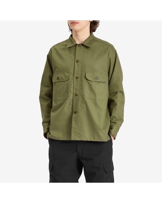 Randy's Garments Green Overshirt for men