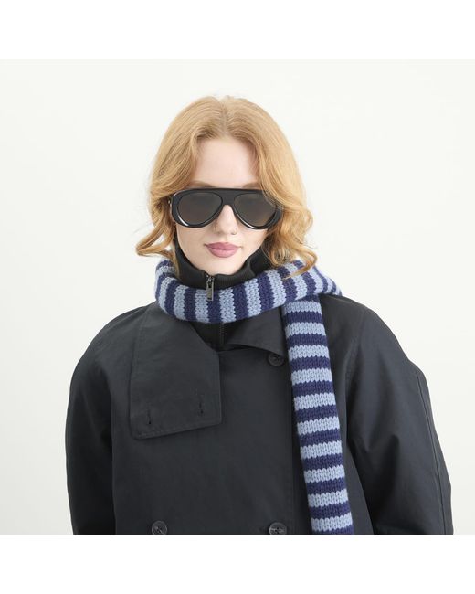 Le Specs Gray Dream Boat Sunglasses