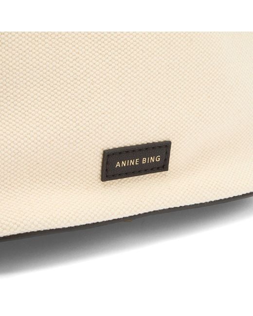 Anine Bing Black Mini Alana Bucket Bag