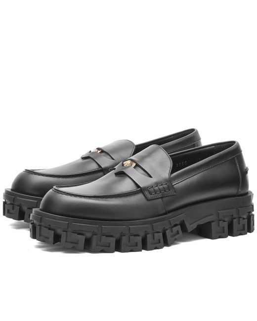 Versace Gray Chunky Loafer for men