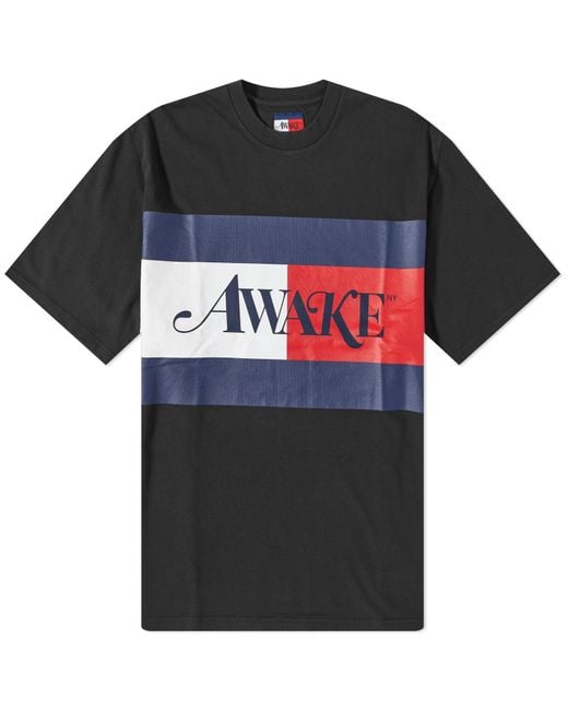 Tommy Hilfiger Black X Awake Ny Flag T-shirt