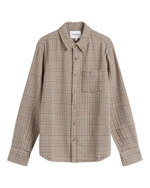 Corridor NYC Brown Moonrock Shirt for men