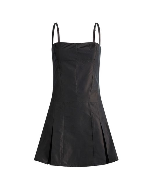 Peachy Den Black Michele Mini Dress