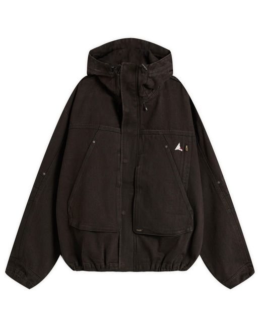 Roa Black X Wrangler Volano Denim Jacket for men