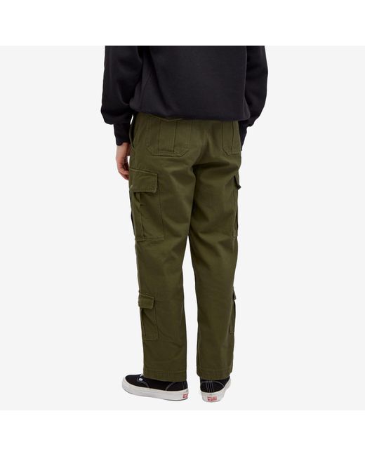 FRIZMWORKS Green Jungle Cloth Field Cargo Pants for men
