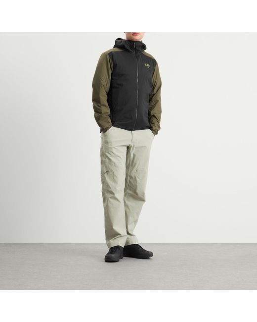Arc'teryx Black Atom Hooded Jacket for men