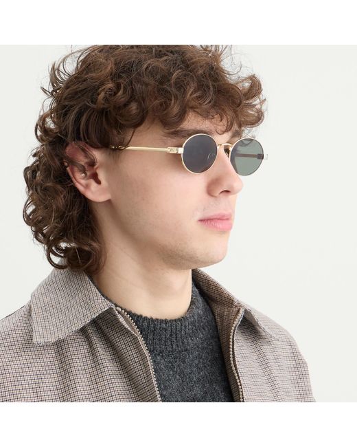 Le Specs Metallic Poseidon Deux Sunglasses