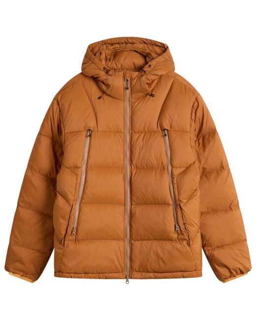 FRIZMWORKS Brown Altavia Down Parka for men