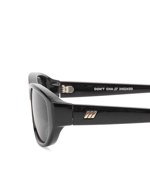Le Specs Gray Don'T Cha Sunglasses