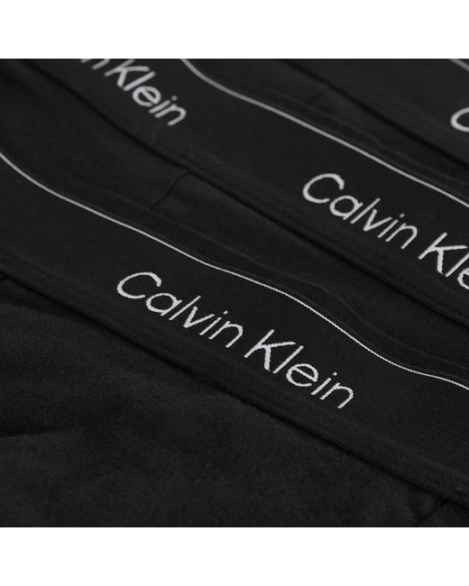 Calvin Klein Black Icon Relaxed Dart Trunk for men