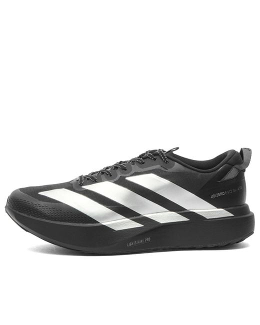 Adidas Originals Black Adizero Evo Sl Atr Sneaker for men