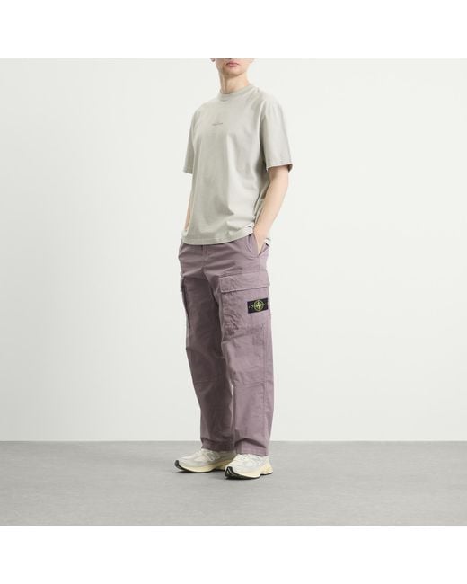 Stone Island Gray Trousers