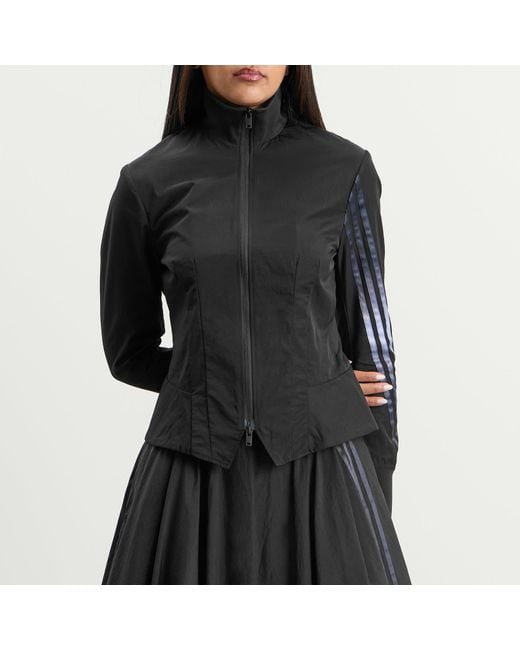 Y-3 Black 3 Stripe Jacket