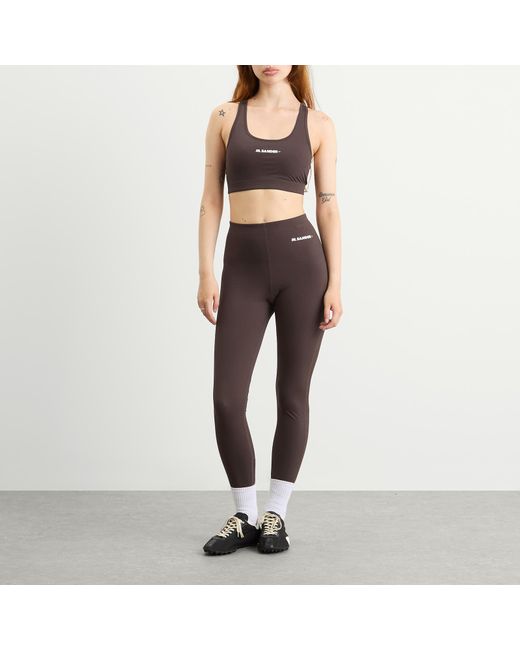 Jil Sander Brown Jil Sander Leggings