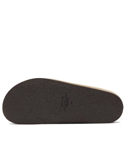 Studio Nicholson Brown Wearing Slip On Clog for men
