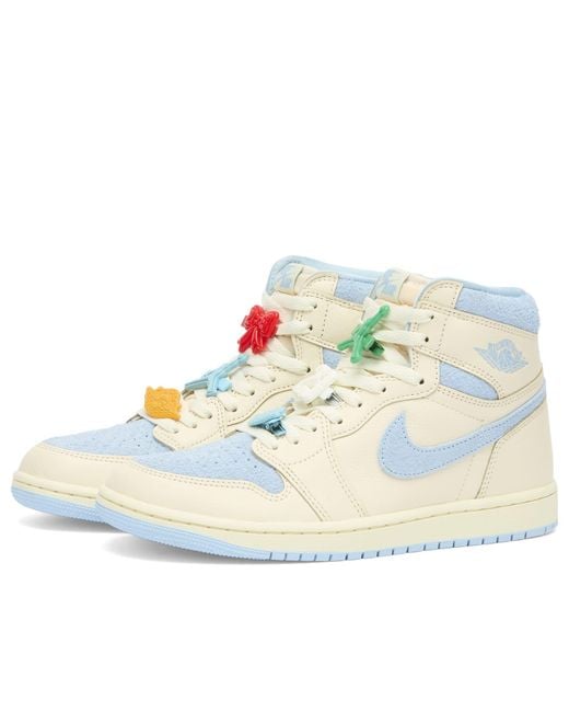 Nike Blue 1 Retro Hi Sneaker