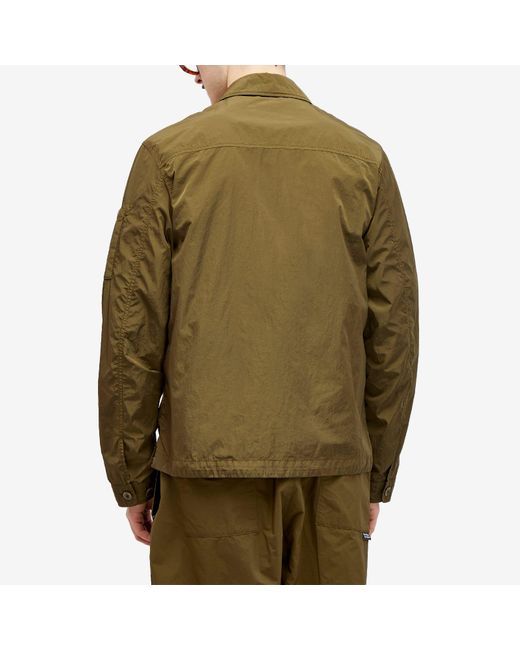 C P Company Green Chrome-R Pocket Overshirt for men