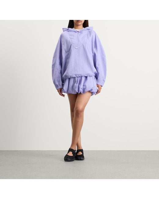 Nike Purple Hooded Jacket