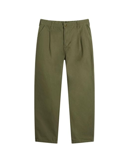 Service Works Green Canvas Waiter Pants for men
