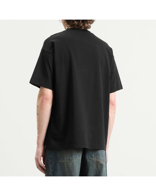 TGB Black Afro Rock Love T-Shirt for men