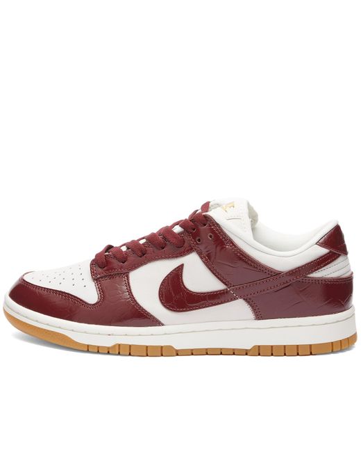 Nike Red W Dunk Low Lx Sneakers