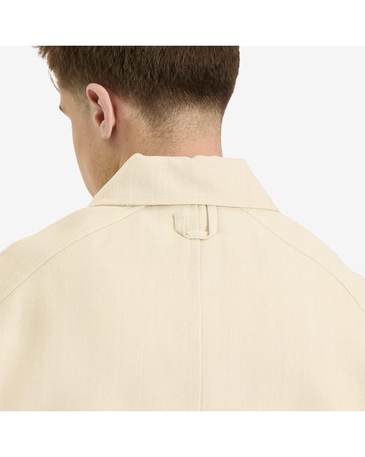 Jacquemus Natural Boxy Long Sleeve Shirt for men