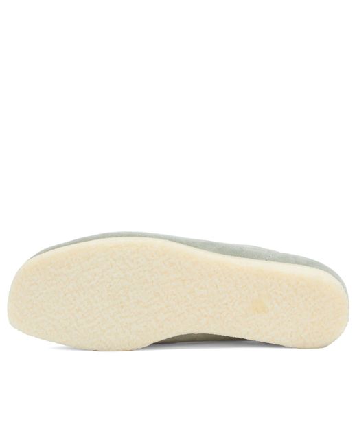 Clarks Gray Wallabee Weave for men
