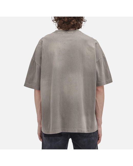 Cole Buxton Gray Pocket Fade T-Shirt for men