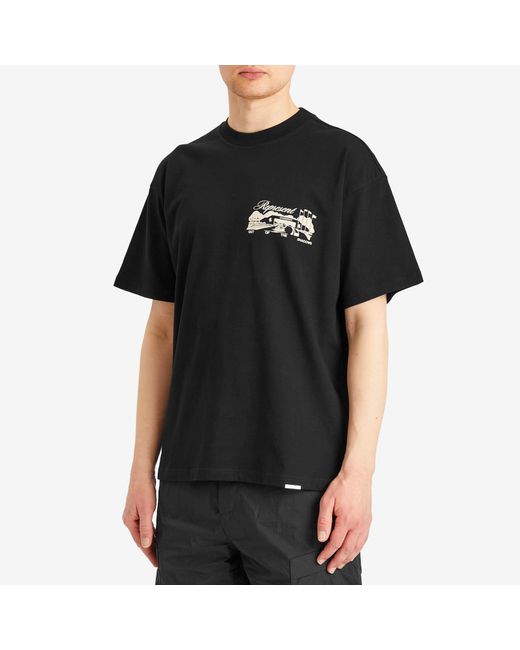 Represent Black Race Way T-Shirt for men