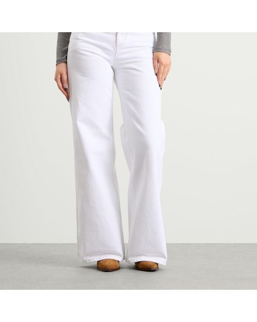 Isabel Marant White Lemony Jeans