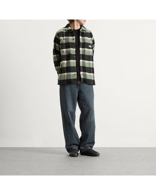 Dickies Green Plaid Coaling Shirt for men