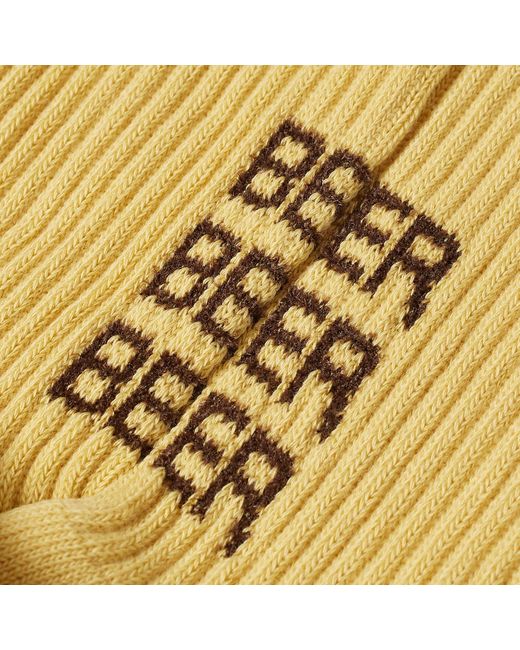 Rostersox Yellow Beer Socks
