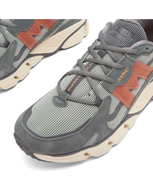 Karhu Gray Super Fulcrum Sneaker for men