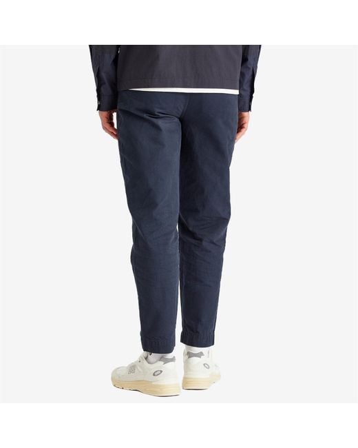 Folk Blue Assembly Trousers for men