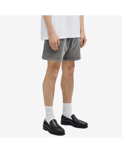 Acne Gray Rego Vintage Jersey Shorts for men