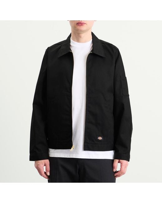 Dickies Black Unlined Eisenhower Jacket for men