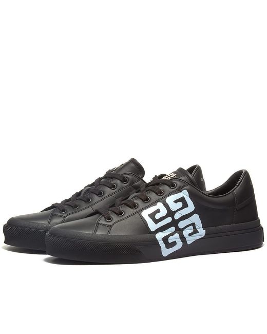 Givenchy Leather X Josh Smith City Sport Sneakers in Black/White (Black