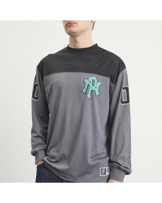 No Problemo Gray Nyp Long Sleeve Sports Jersey for men
