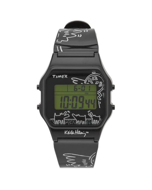 Timex Black X Keith Haring T80 Digital Watch