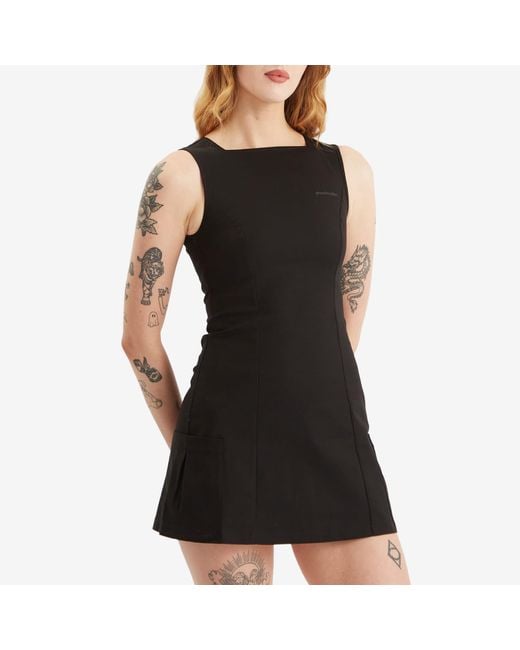 Peachy Den Audrey Mini Dress in Black | Lyst UK
